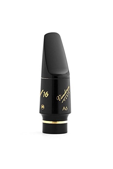 Vandoren V-16 Alto Saxophone Mouthpiece, A6 Medium Chamber