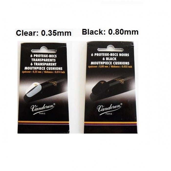Vandoren Mouthpiece Cushions - Clear/Thin