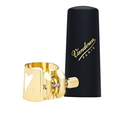 Vandoren Gold Lacquer Optimum Tenor Saxophone Ligature