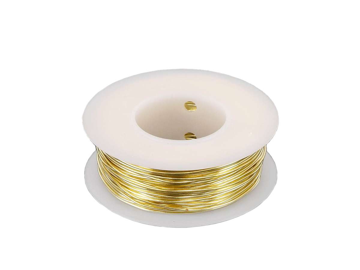 24 Gauge Brass Wire - Midwest Musical Imports