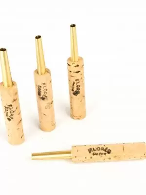 Chiarugi Oboe E Staples - Gold with O-Rings, bore #2