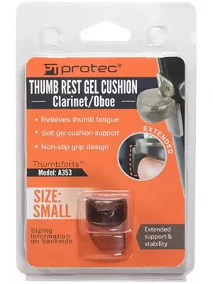 Bnineteenteam Clarinet Thumb Rest Thumb Cushion Finger Rest Cushion Clarinet Thumb Rest Protector for Oboe Clarinet