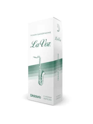 LaVoz Tenor Saxophone Reeds (5-Pack)