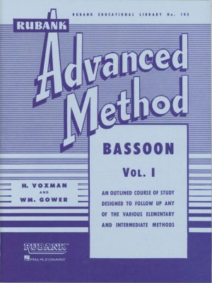 Rubank: Bassoon Method, Vol. 1 (Advanced)