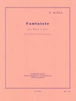 Bozza: Fantaisie for Bassoon and Piano