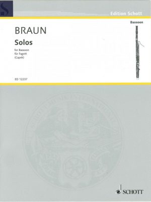 Braun: Solos (1740) for Bassoon