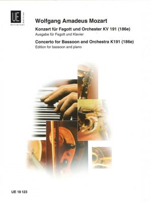 Mozart: Bassoon Concerto KV 191, Universal Edition