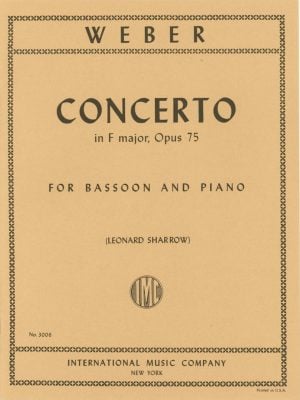 Weber: Concerto in F Major, Opus 75