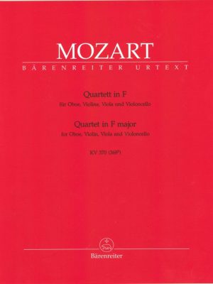 Mozart: Oboe Quartet