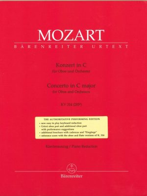 Mozart: Oboe Concerto in C K 314
