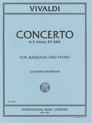 Vivaldi: Concerto in E Minor, RV 484