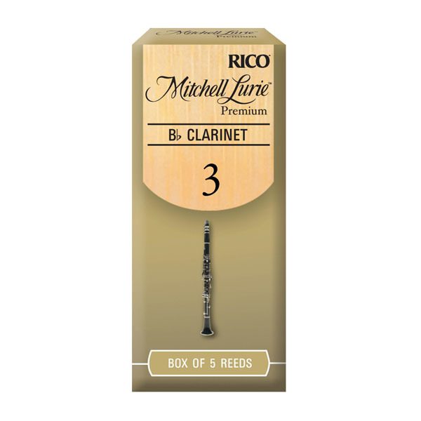 Mitchell Lurie Premium Bb Clarinet reeds - Box of 5