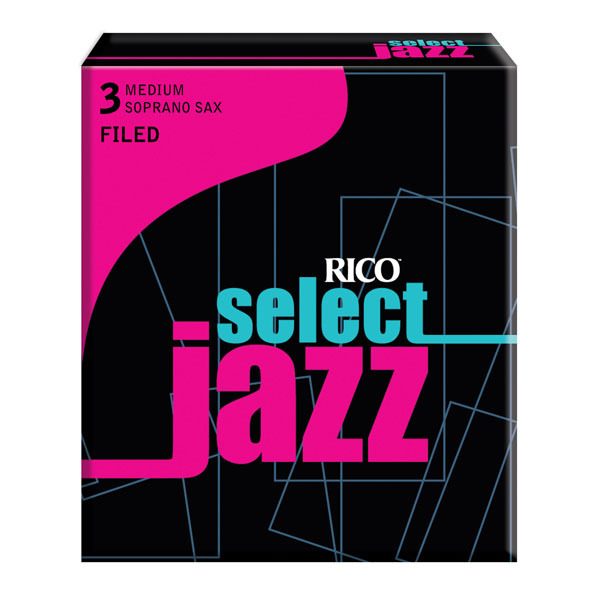 Rico Jazz Select Filed Soprano Sax Reeds