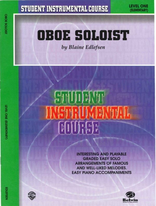 Edlefsen: Oboe Soloist, (elementary)