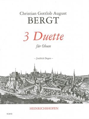 Bergt: 3 Duets for Oboe