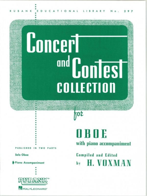 Concert and Contest Collection, piano part only