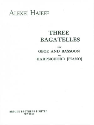 Haieff: Three Bagatelles for Oboe and Bassoon
