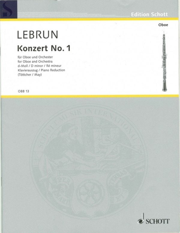 Lebrun: Concerto no. 1 in D minor