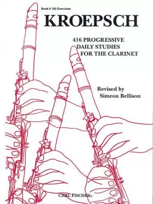 Kroepsch 416 Daily Studies for the Clarinet. Book II