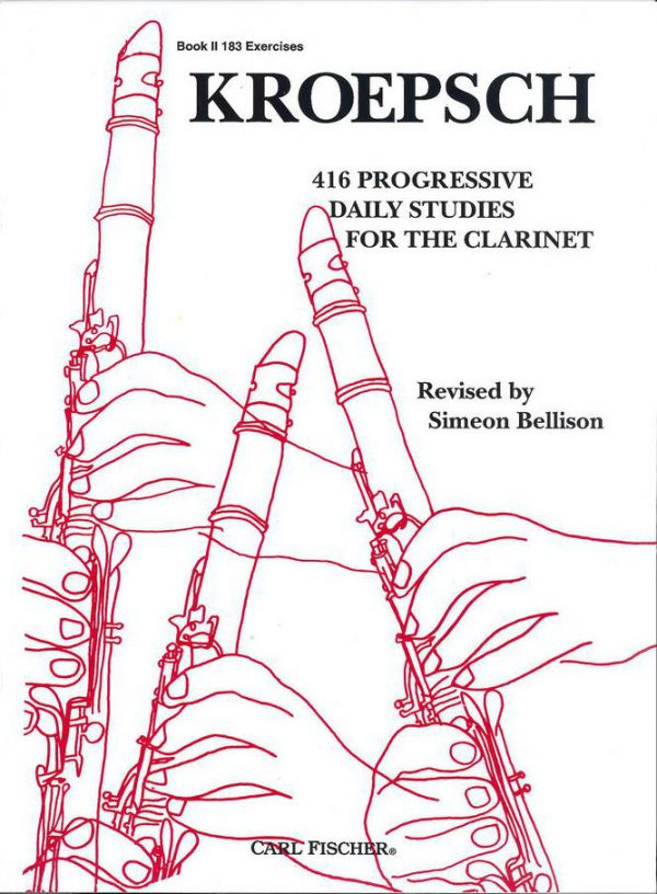 Kroepsch 416 Daily Studies for the Clarinet. Book II
