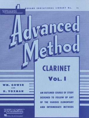 Rubank Advanced Method for Clarinet, Vol. 1