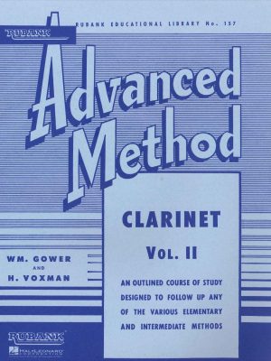Rubank Advanced Method for Clarinet, Vol. 2