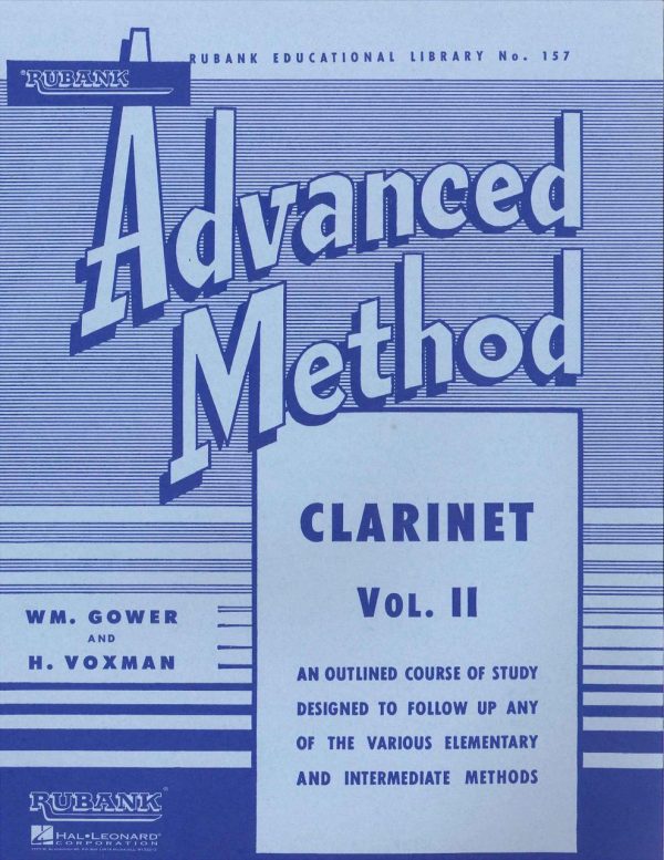 Rubank Advanced Method for Clarinet, Vol. 2