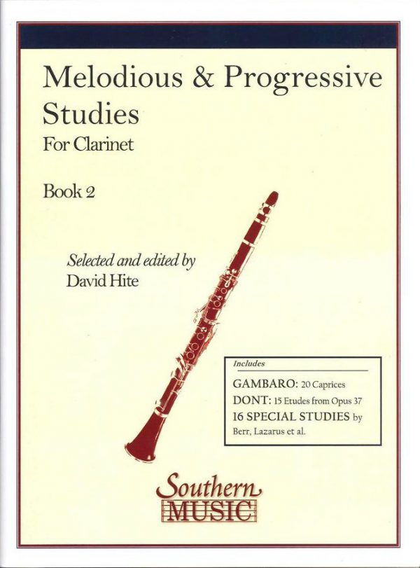 Hite Melodious and Progressive Studies for Clarinet, bk 2
