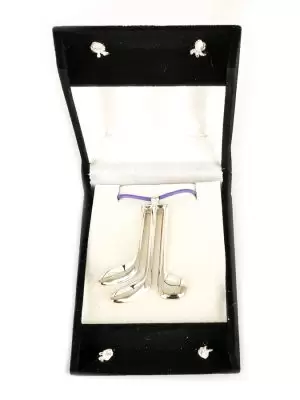 Loree silver plated necklace pendant
