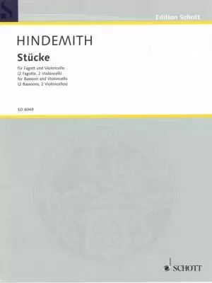 Four Pieces for Two Bass Clef Instruments, Hindemith