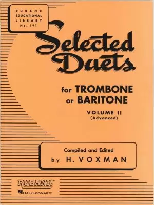 Rubank Duets for Bassoon/Trombone, Vol. 2