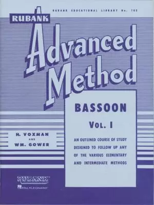 Rubank: Bassoon Method, Vol. 1 (Advanced)