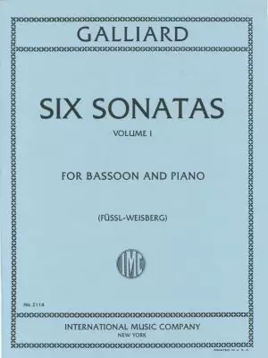 Galliard: Six Sonatas Vol. 1 #1-3