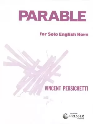 Persicheti: Parable for Solo English Horn