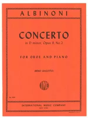 Albinoni: Concerto in D Minor op 9/2