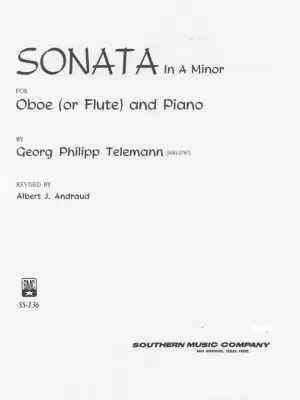 Telemann: Oboe Sonata in A minor