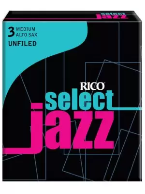 Rico Jazz Select UNFiled Alto Sax reeds