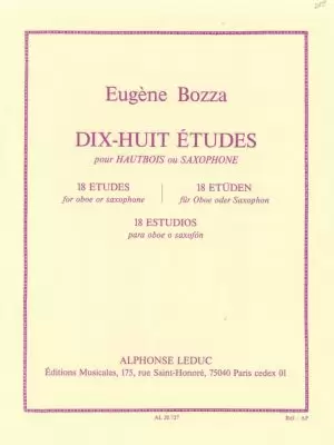 Bozza: Dix-Huit Etudes
