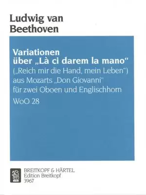 Beethoven: La ci darem la mano for 2 oboes and English horn